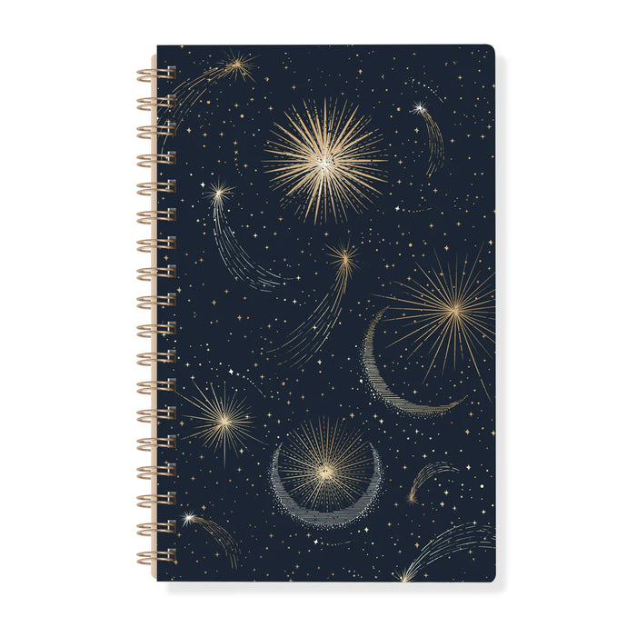Shooting Star Spiral Journal