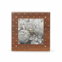 Load image into Gallery viewer, Kate Spade Strike Gold Acrylic & Wood Picture Frame