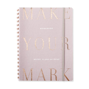 Mauve "Make Your Mark" Workbook