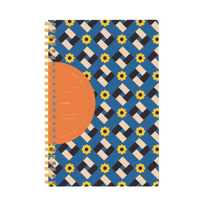 Flower Box Slim Paperback Spiral Journal