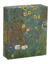 Load image into Gallery viewer, Gardens by Gustav Klimt, QuickNotes Notecard box
