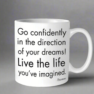 "Go Confidently" Mug