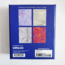 Load image into Gallery viewer, Publishing Quick Notes Box (20) Florentine Marble