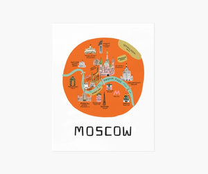Moscow Art Print