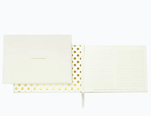 Kate Spade Notes to the Bride and Groom Guest Book