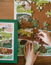 Load image into Gallery viewer, Amazon Jungle 100 Piece Education Kids Jigsaw Puzzle
