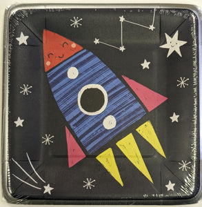 "Stellar Space Party" Tableware Set - Party of 16