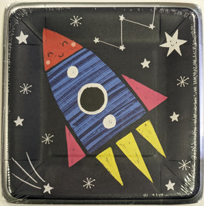 "Stellar Space Party" Small Tableware Set - Party of 8