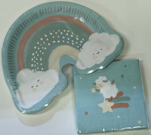 "Counting Sheep" Shaped Tableware Set - Party of 8