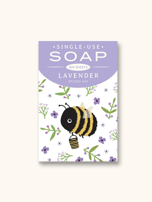 Buzzy Bee Single-Use Soap Sheets