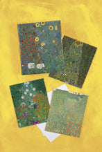 Load image into Gallery viewer, Gardens by Gustav Klimt, QuickNotes Notecard box