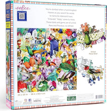 Load image into Gallery viewer, "Hummingbirds & Gems" 1000 Piece Puzzle