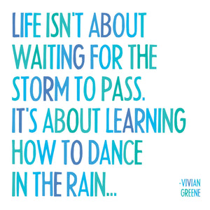 "Dance in the Rain" Magnet