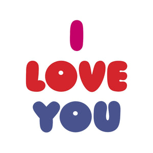 "I Love You" Magnet