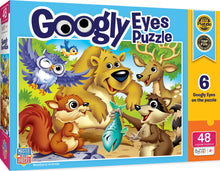 Load image into Gallery viewer, Googly Eyes Woodland Animals 48 Piece Kids Puzzle