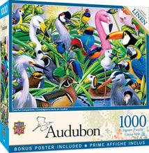 Load image into Gallery viewer, Audubon Colorful Companions 1000 Piece Puzzle