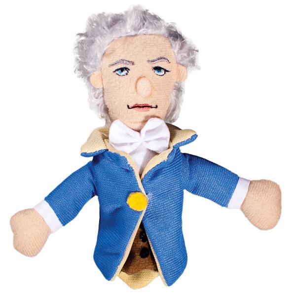 Alexander Hamilton Finger Puppet and Fridge Magnet