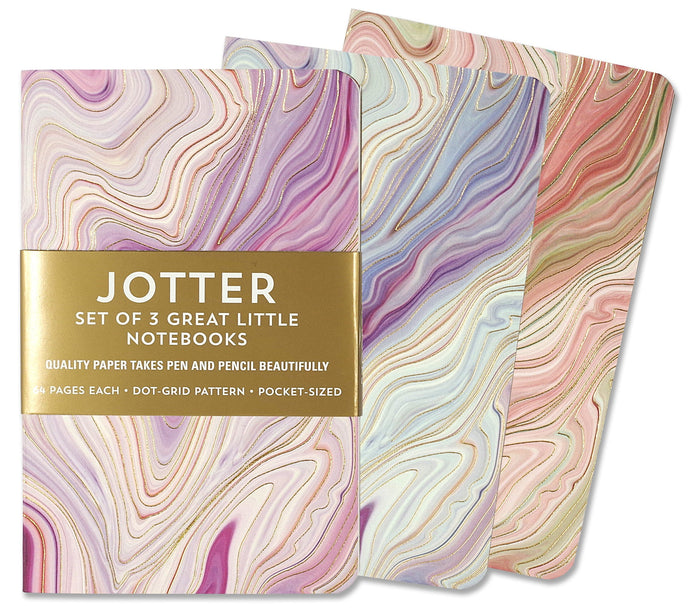 Agate Mini Jotter Notebook Set