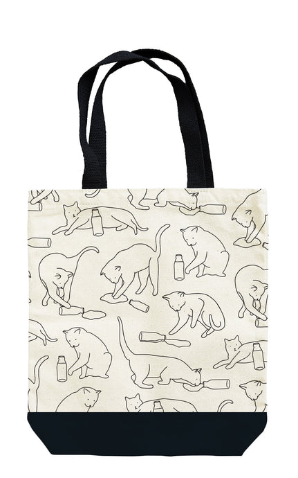 Cat Lap Tote Bag