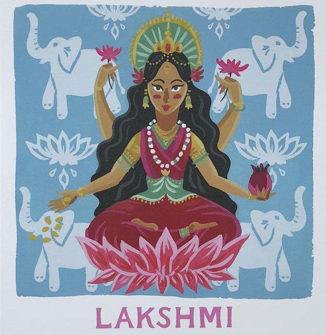 Ladies of Legend - Lakshmi Print