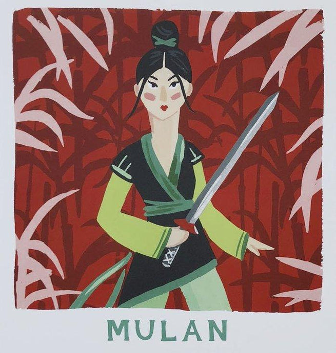 Ladies of Legend - Mulan Print
