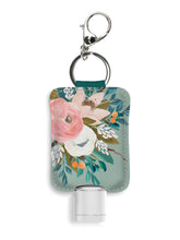 Load image into Gallery viewer, Bella Flora Hand-Sanitizer Holder With Travel Bottle