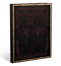 Load image into Gallery viewer, Black Moroccan Flexi Ultra Notebook