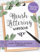 Load image into Gallery viewer, Brush Lettering Workbook