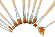 Load image into Gallery viewer, 12 Talkon Artist Brushes