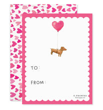 Load image into Gallery viewer, Doggy Dress Up Valentine Cards - Set of 12