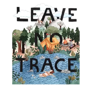 Leave No Trace Fun Folks Vinyl Sticker