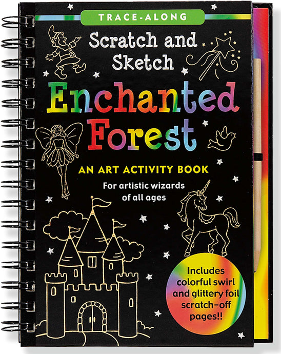 Trace - Along Scratch and Sketch Enchanted Forest