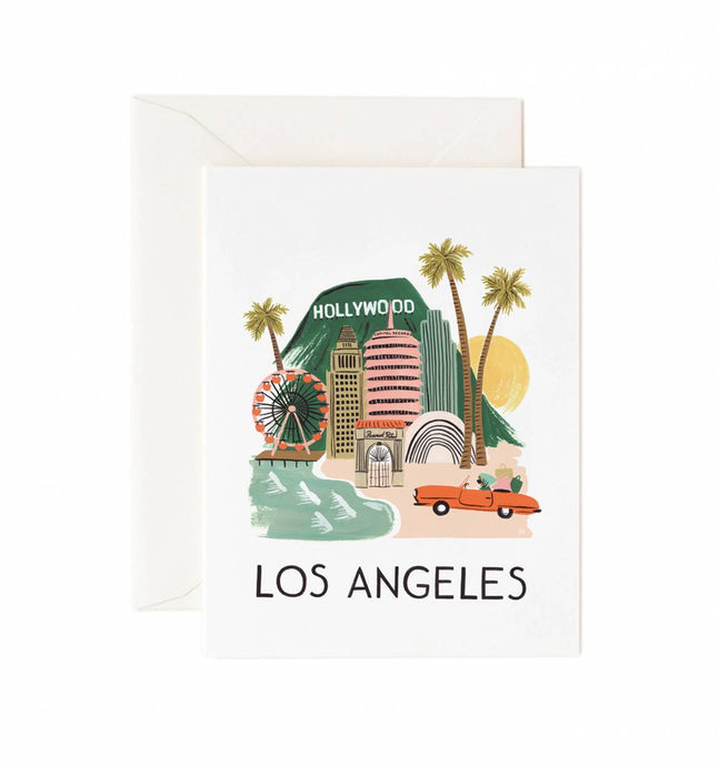 Los Angeles Blank Card