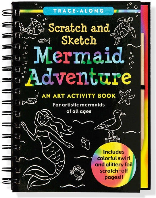 Trace - Along Scratch and Sketch Mermaid Adventure