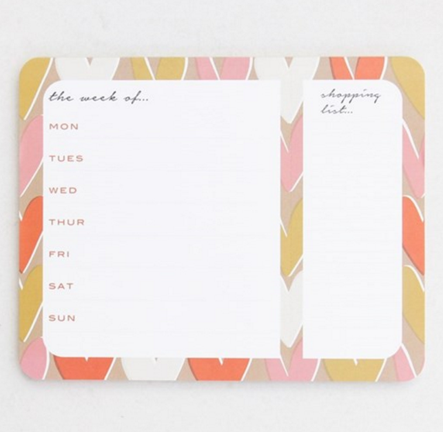 Layered Hearts Weekly Planner