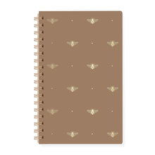Load image into Gallery viewer, Classic Bees Spiral Journal