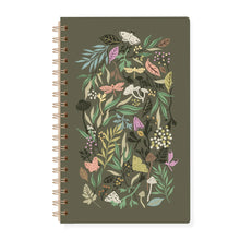 Load image into Gallery viewer, Garden at Dusk Spiral Journal