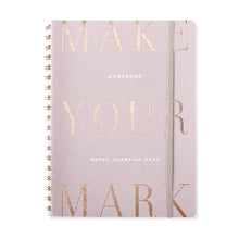 Load image into Gallery viewer, Mauve &quot;Make Your Mark&quot; Workbook