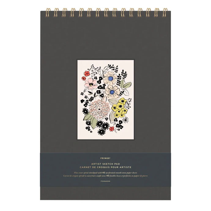 French Market Stone Paper Sketch Pad