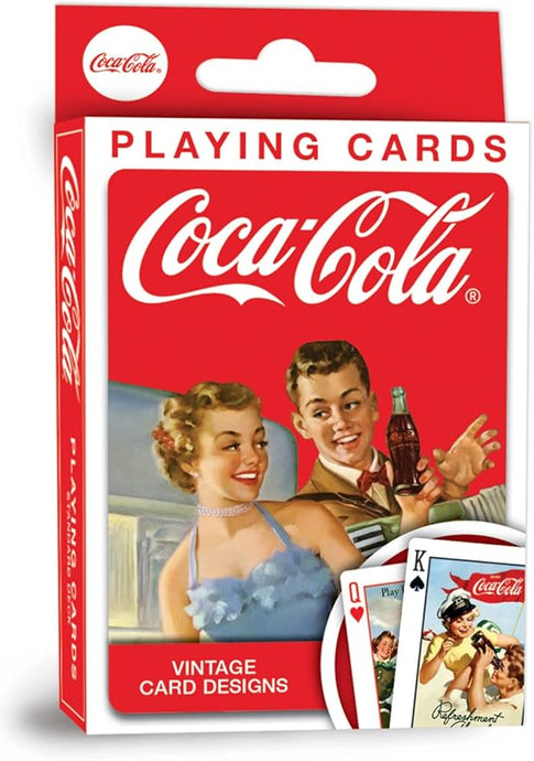 Coca-Cola Vintage Ads Playing Cards