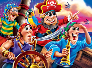 Googly Eyes Pirates 48 Piece Kids Puzzle