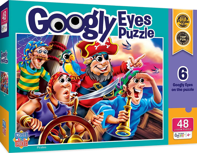 Googly Eyes Pirates 48 Piece Kids Puzzle