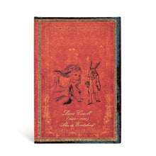 Load image into Gallery viewer, Lewis Carroll, Alice in Wonderland - Embellished Manuscripts - Hard Cover Journal