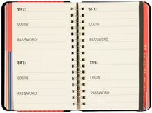 Load image into Gallery viewer, Large Print Internet Address &amp; Password Logbook