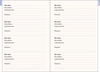 Wildflower Garden - Large Print Internet Address and Password Book