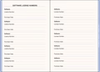 Wildflower Garden - Large Print Internet Address and Password Book