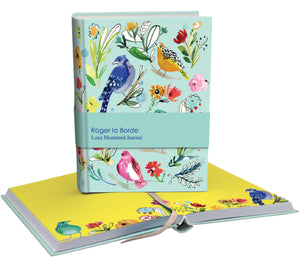 Roger la Borde Blue Bird Life Luxe Illustrated Journal