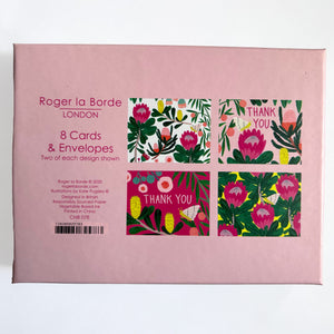 Roger la Borde Assorted Note Card Set King Protea