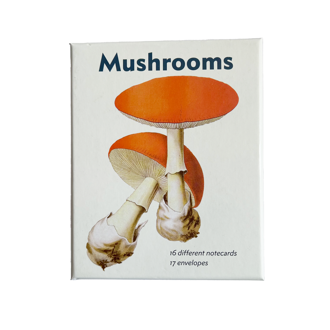 Abbeville Press Assorted Boxed Notes Set (16) Mushrooms