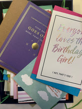 Load image into Gallery viewer, Mixed Box of 25 Birthday Cards